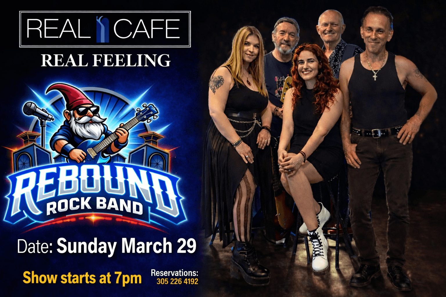 Real Cafe Miami Poster